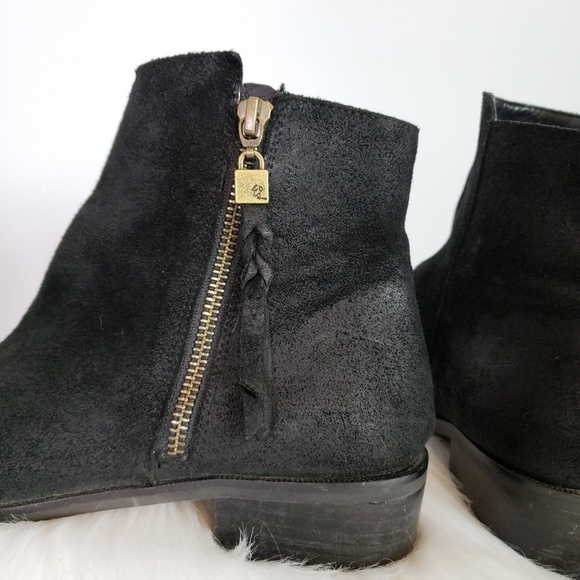Elliott Lucca Rosaria suede ankle boot zipper - Picture 5 of 8